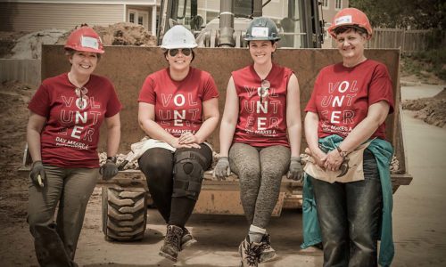 ALIGNED Volunteers Build With Habitat For Humanity Waterloo Region