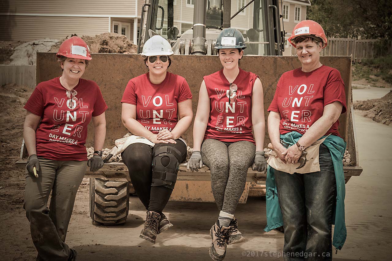 ALIGNED Volunteers Build With Habitat For Humanity Waterloo Region