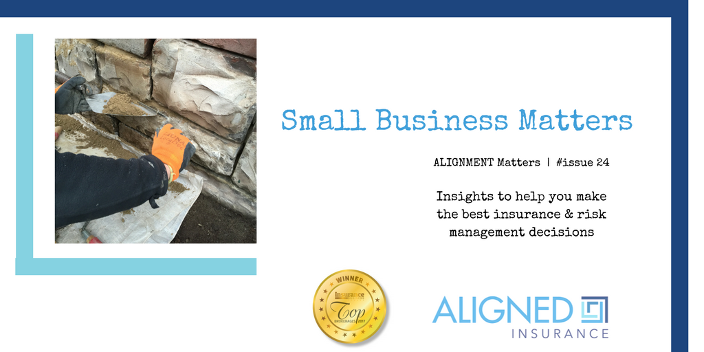 ALIGNMENT Matters issue 24 - Small Business - ALIGNED Insurance Brokers