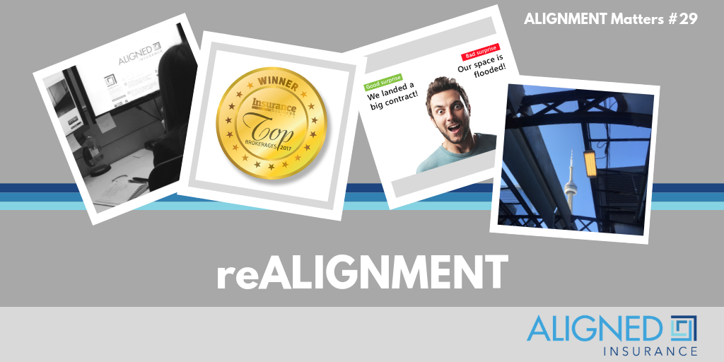 ALIGNMENT Matters Issue 29 Is A Publication of ALIGNED Insurance Brokers