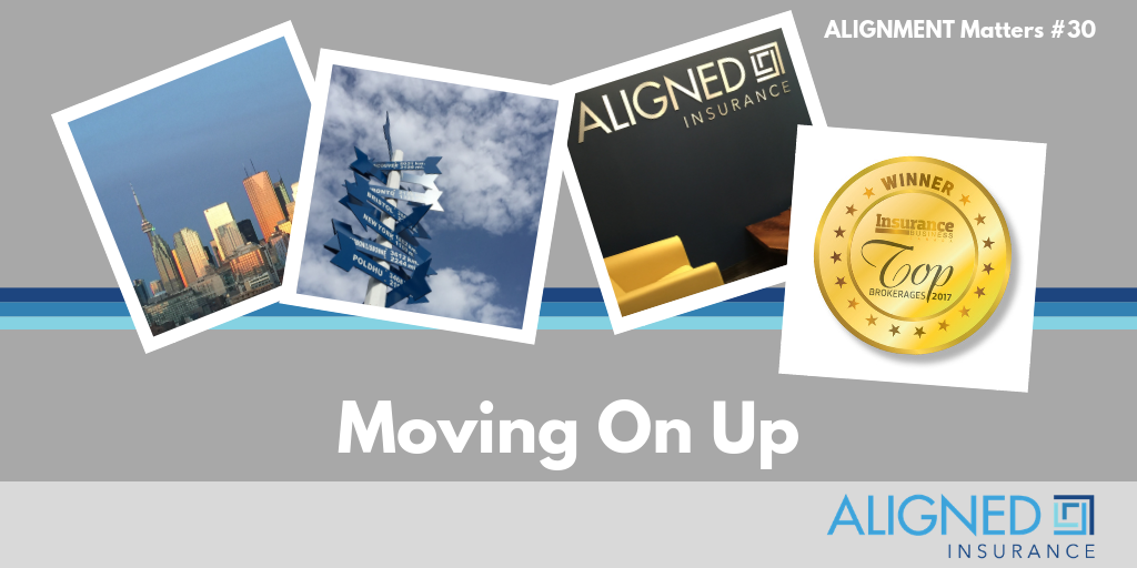 ALIGNMENT Matters issue 30 | Moving On Up | ALIGNED Insurance Brokers