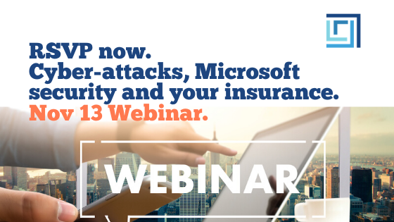 ALIGNED Insurance - ALIGNMENT Matters 37 - Cyber-attacks, Microsoft security and your insurance Nov 13 webinar