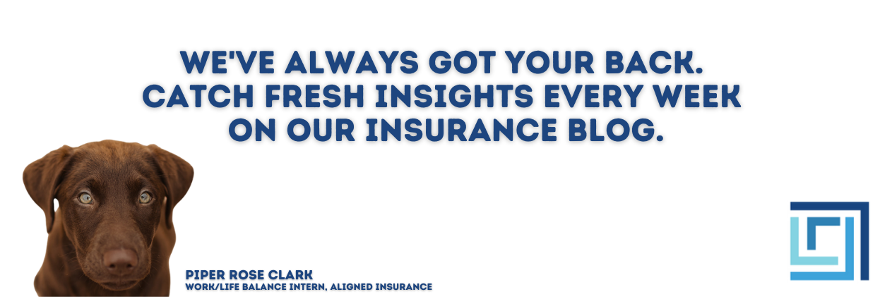 Fresh insights every week on our blog ALIGNED Insurance - ALIGNMENT Matters - e-news