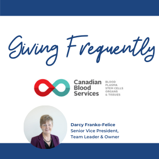 AM 50 - Giving Frequently our donation to Canadian Blood Services - ALIGNED Insurance brokers