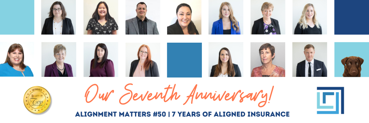 AM 50 - Our 7th ALIGNED-versary ALIGNED Insurance brokers