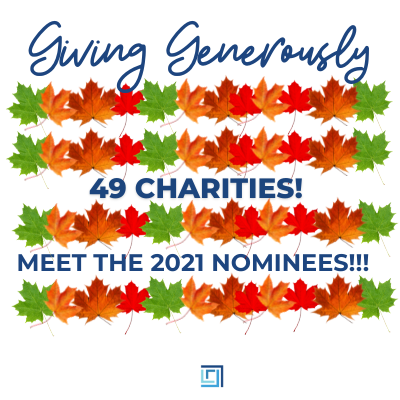 SQUARE 49 NOMINATED CHARITIES for 2021 Giving Generously donation - ALIGNED Insurance brokers