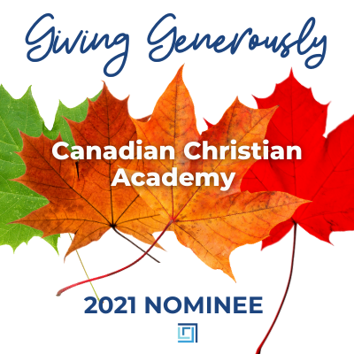 Canadian Christian Academy CHARITY is nominated for 2021 Giving Generously donation - ALIGNED Insurance brokers