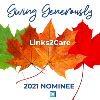 Links2Care CHARITY is nominated for 2021 Giving Generously donation - ALIGNED Insurance brokers